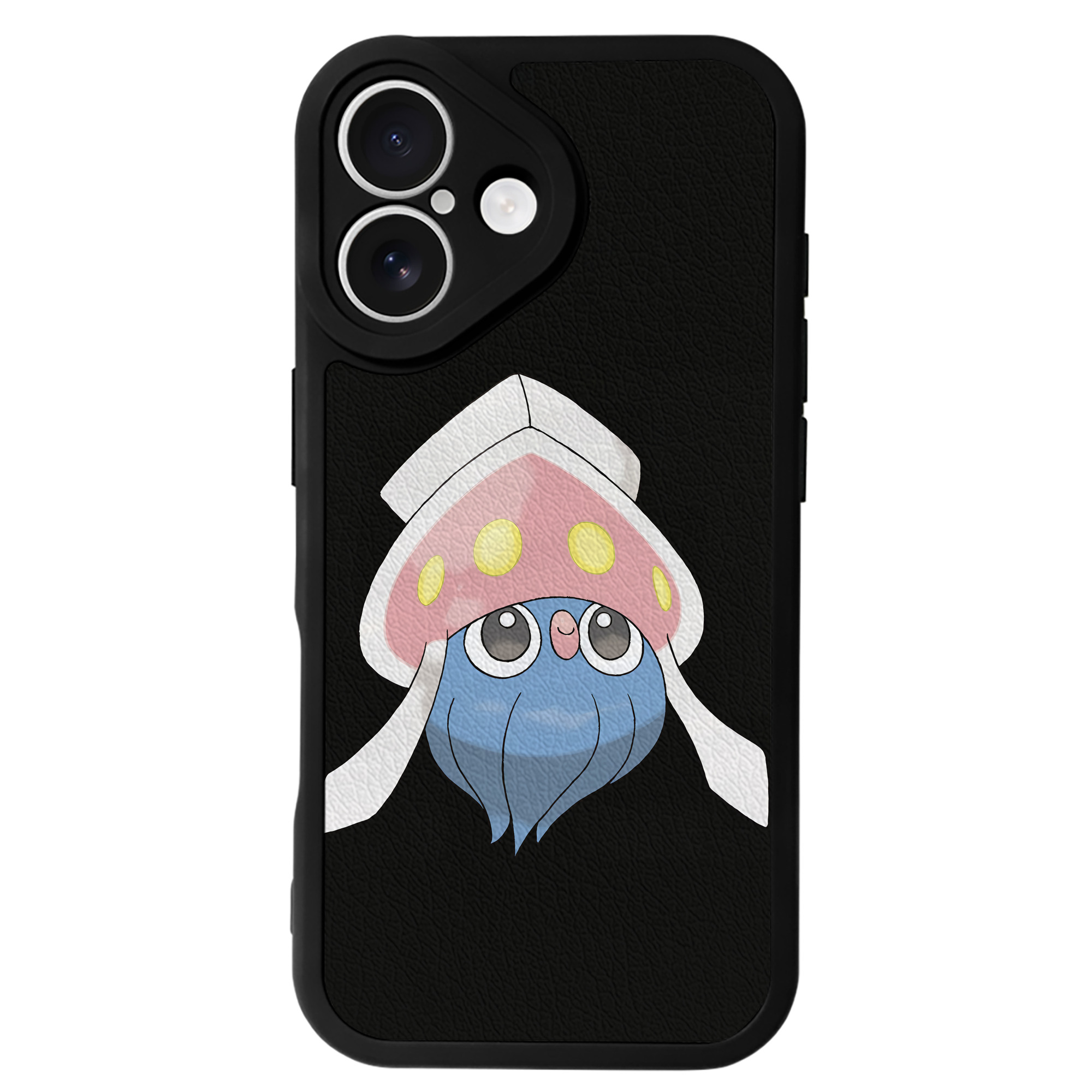（画像用） ポケットモンスター Pokémon 【iPhone 16シリーズ対応】シリコンスマホケース（レザー調） 材質：シリコン